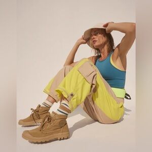 Free People Mesmerize Me Colorblock Pants